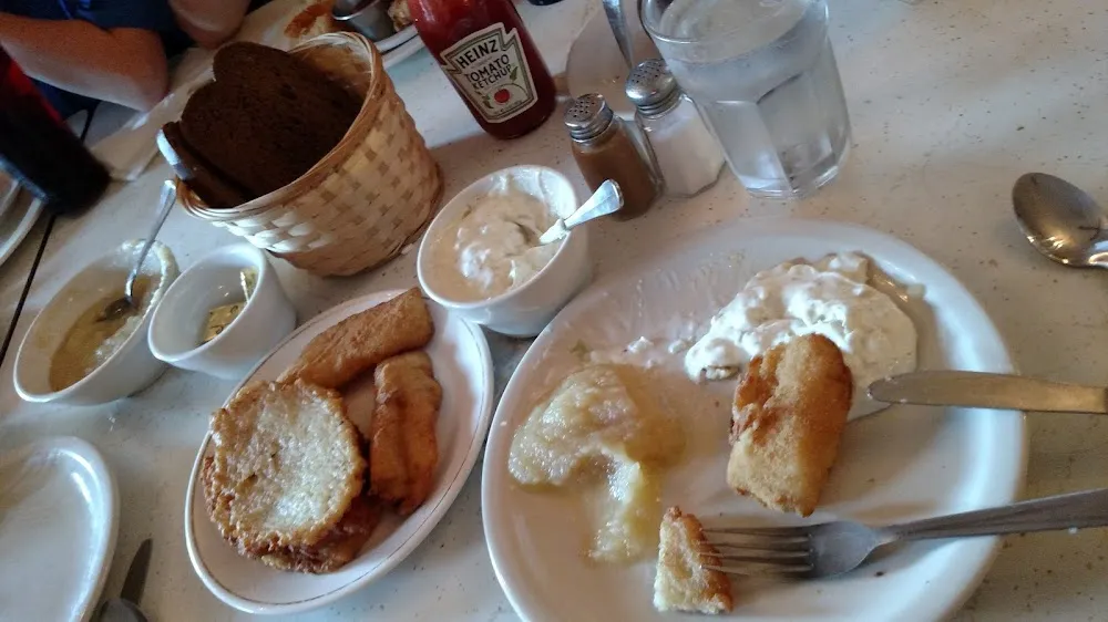 Beer Battered Fish Potato Pancakes